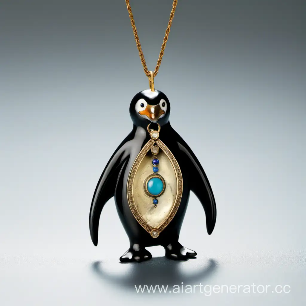 Penguin-Talisman-Pendant-Mystical-Charm-of-the-Antarctic-Realm