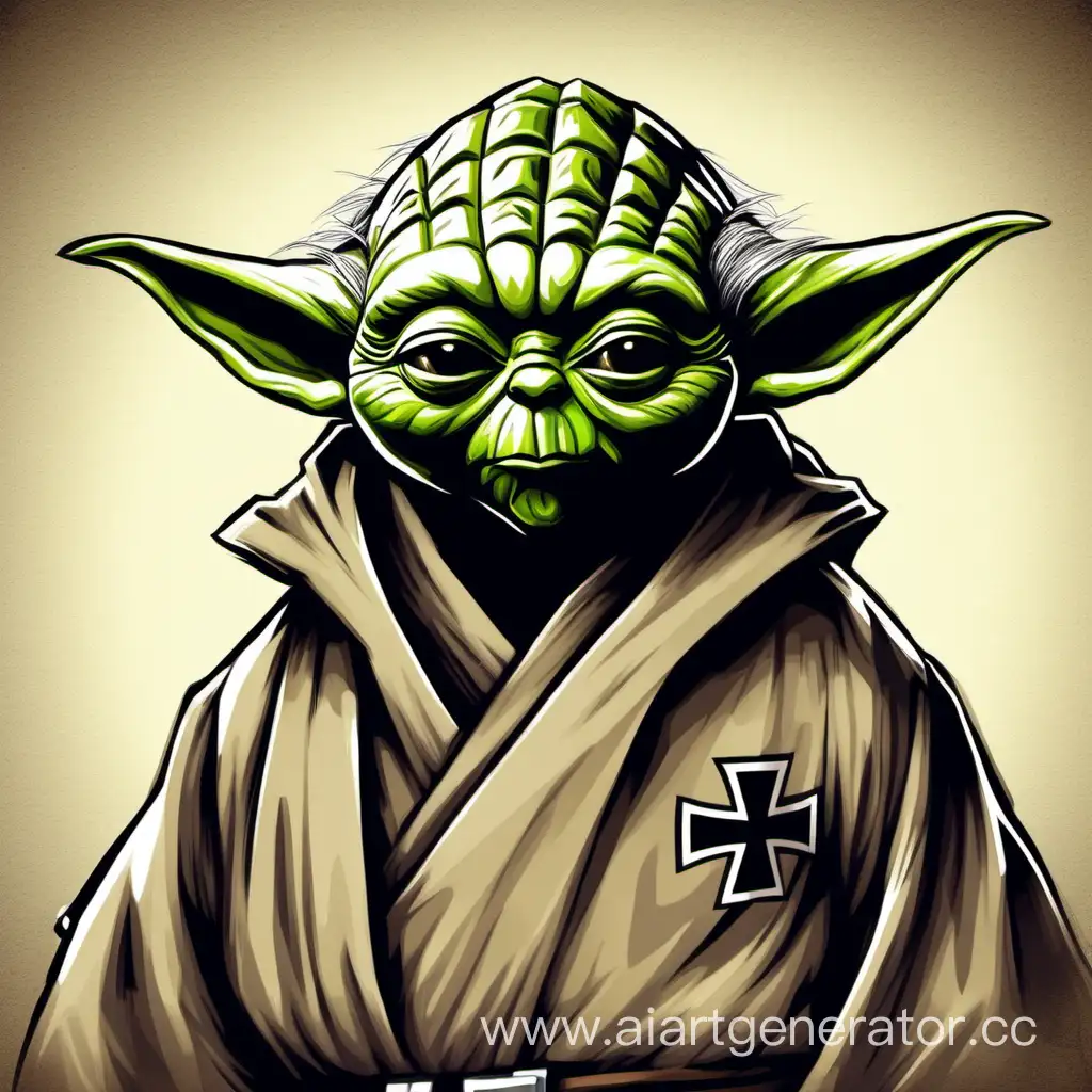Master-Yoda-Star-Wars-Fan-Art-with-Historical-Twist