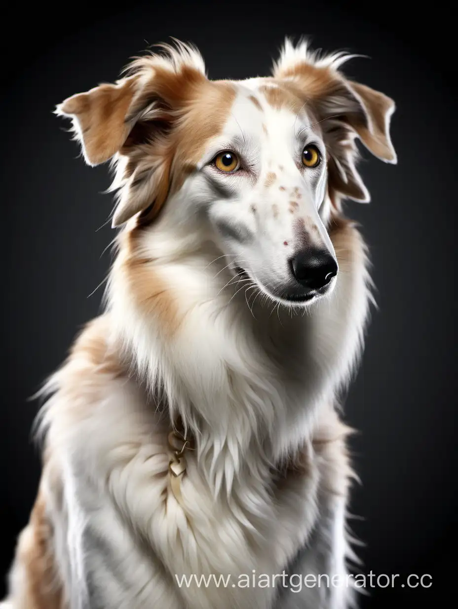 Elegant-Borzoi-Dog-in-a-Graceful-Pose