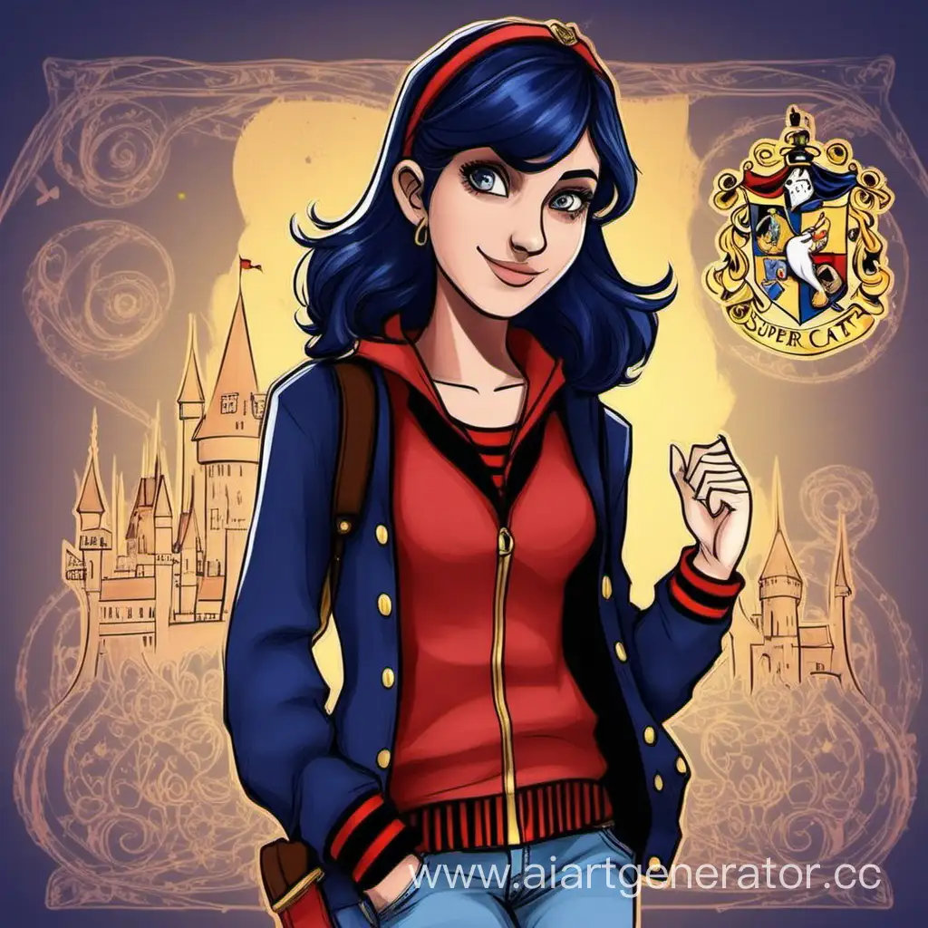 Marinette-from-Ladybug-and-Super-Cat-Channeling-Hogwarts-Magic