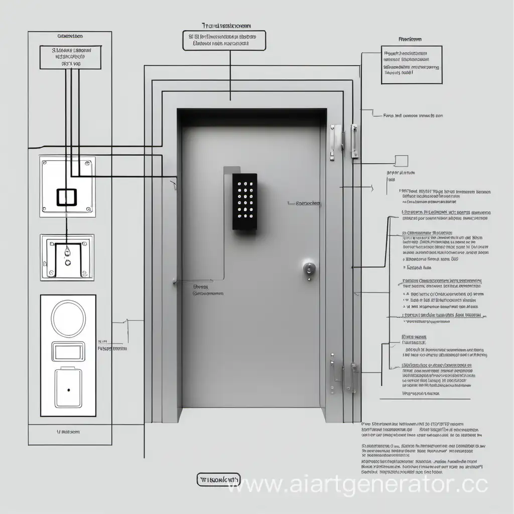 Minimalist-Engineering-Connection-2D-Scheme-for-TrueIP-Electromagnetic-Lock