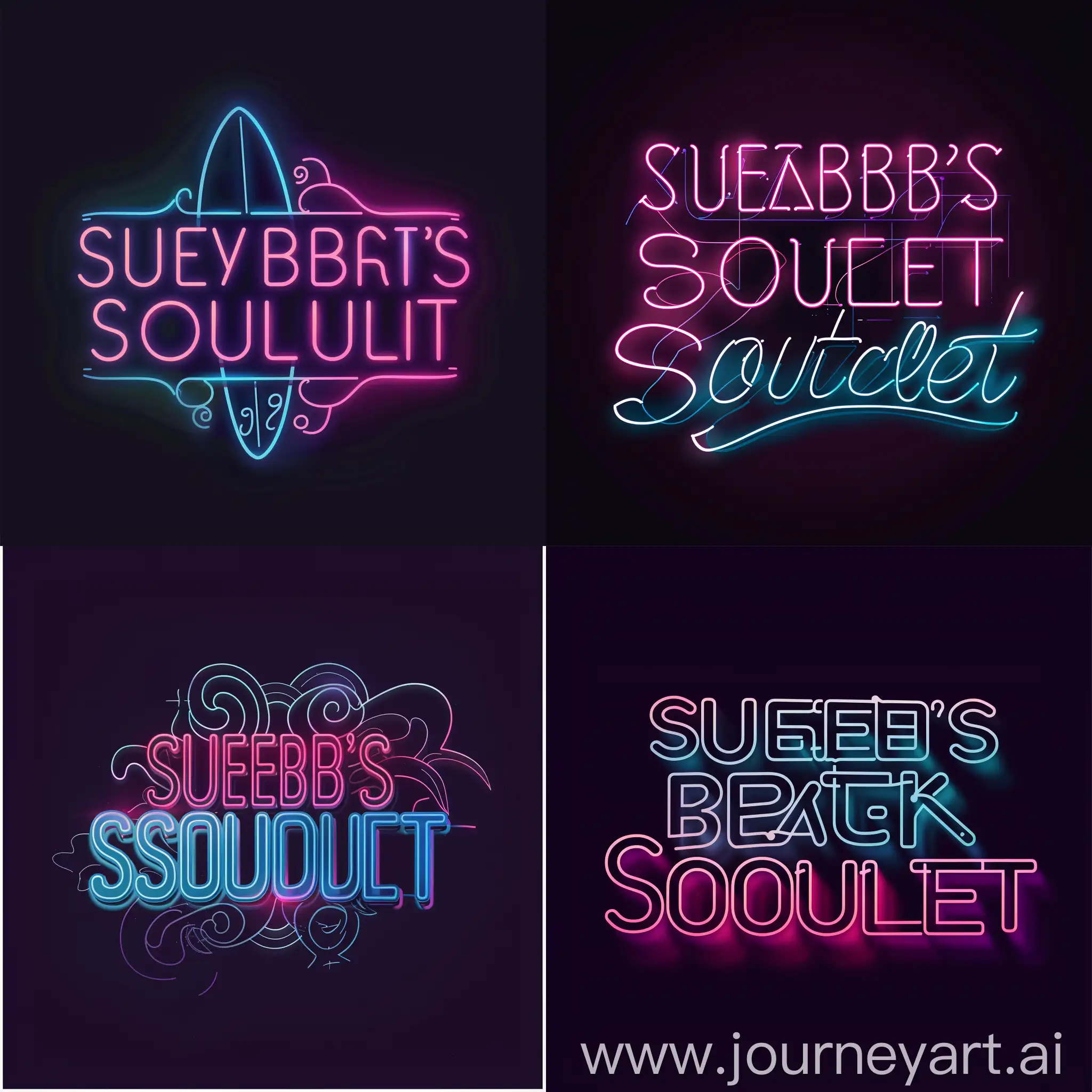 Neon-80s-Logo-Surfers-Back-Solution