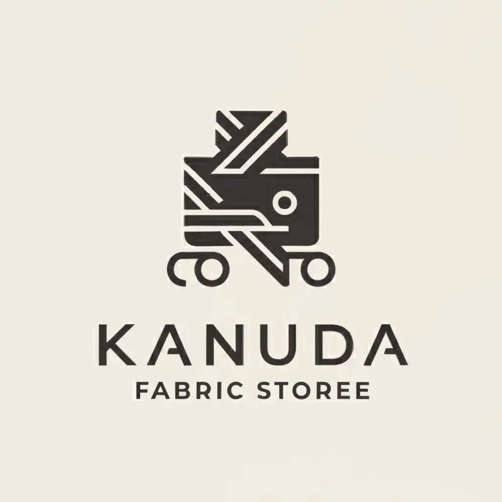 LOGO-Design-For-The-Kanuda-Fabric-Store-OneStop-Destination-for-Fabrics-with-a-Modern-Touch