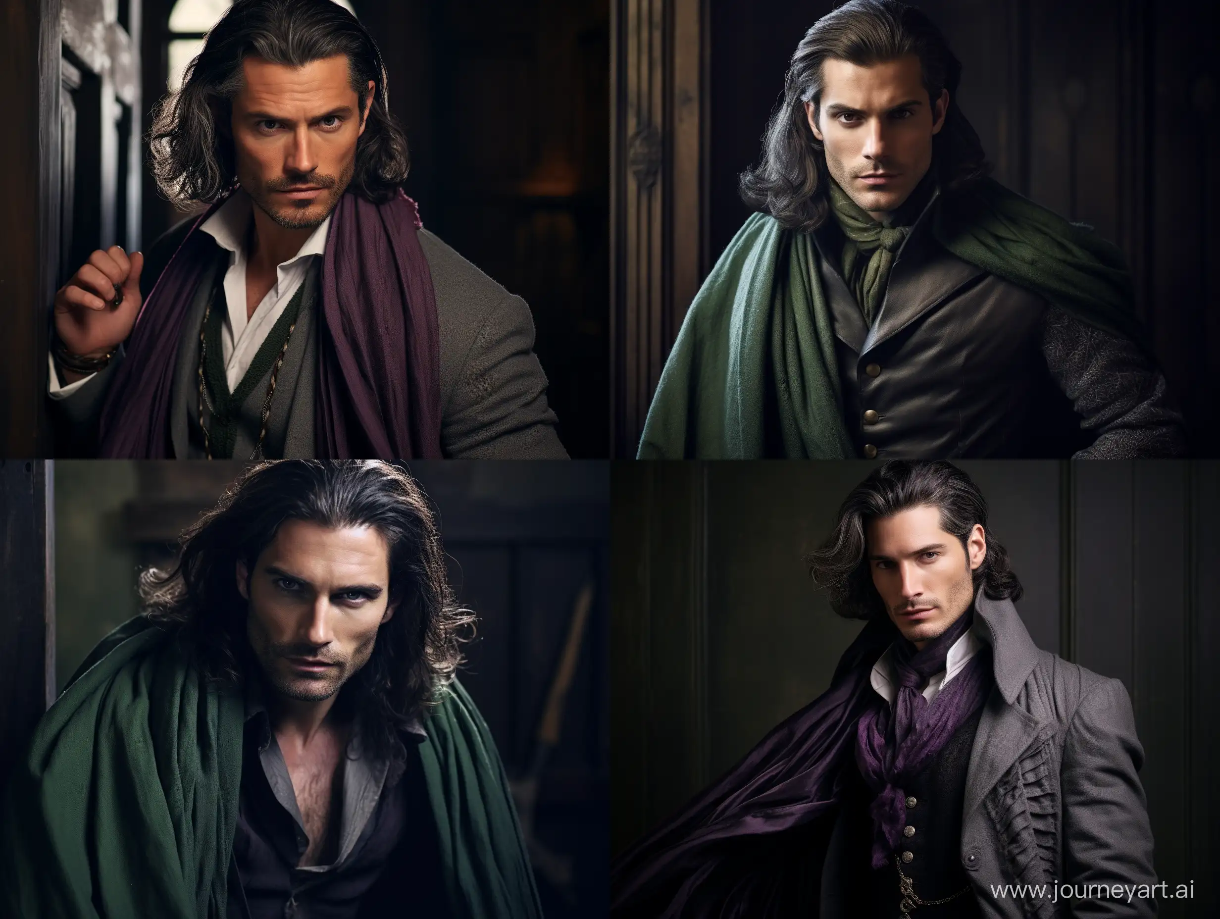 Enigmatic-Medieval-Mage-with-Long-Dark-Hair-and-Persuasive-Green-Eyes