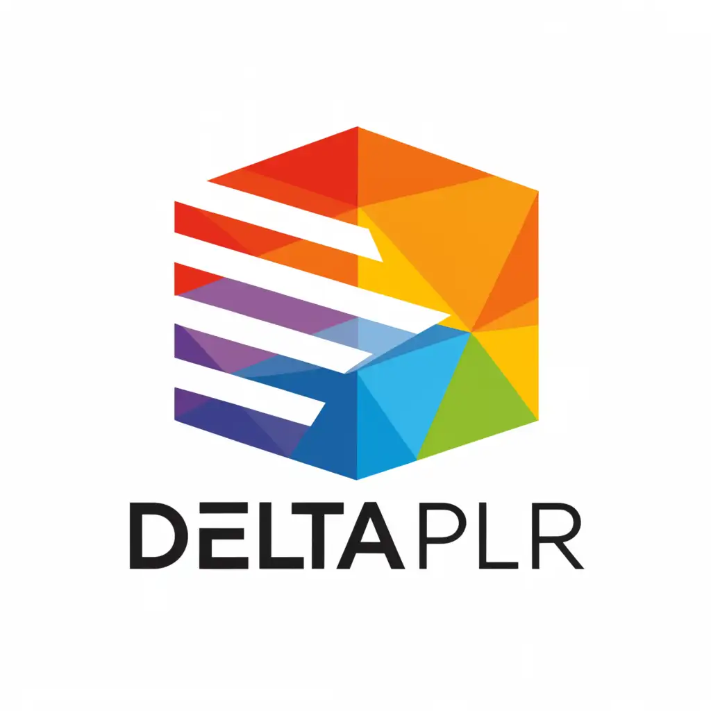 a logo design,with the text "Delta PLR", main symbol:policy,Moderate,clear background