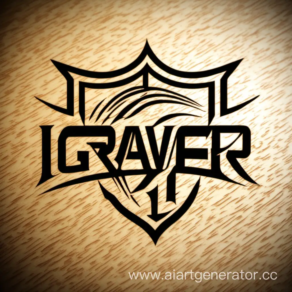 логотип компании "iGraver71", которая занимается гравировкой техники