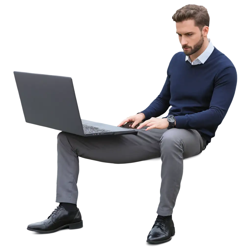 Professional-PNG-Image-Man-Typing-on-Computer-for-Digital-Workspace-Concept