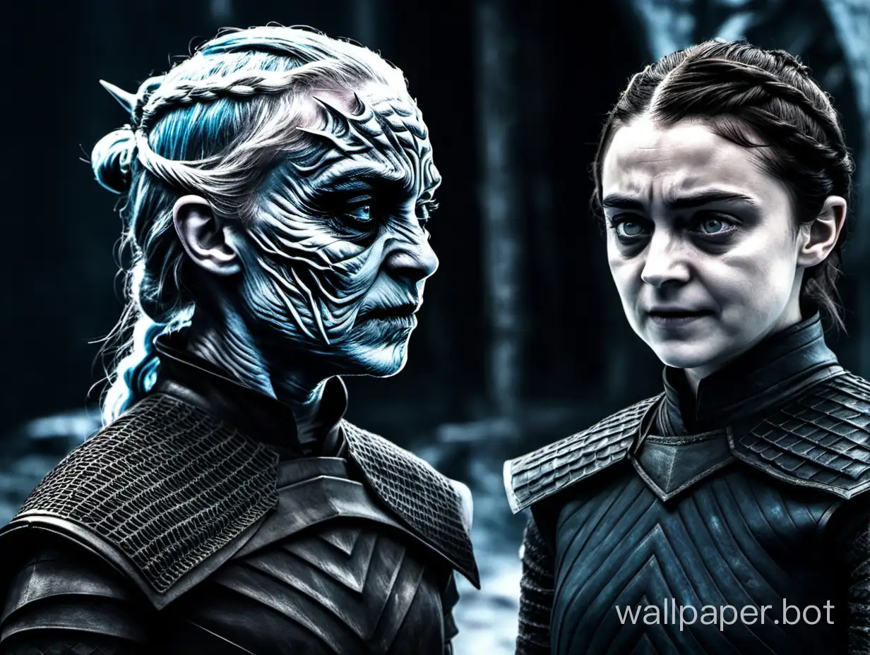 Arya-Stark-Faces-the-Night-King-in-Epic-Battle