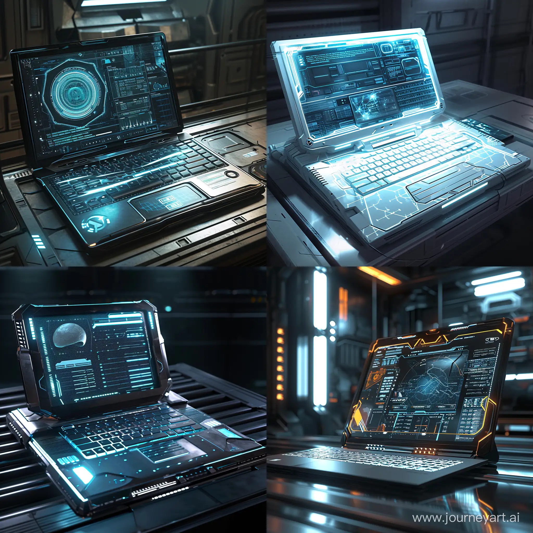Futuristic-Utopian-Laptop-in-SciFi-Setting