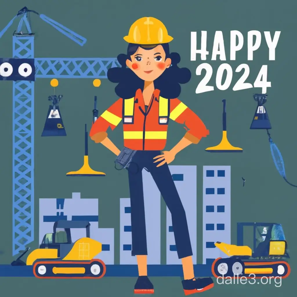 Joyful Female Engineer In Construction Zone Celebrates 2024 Dalle3 AI   Compressed 3a12642e8285dc820b7f798123689a63.webp