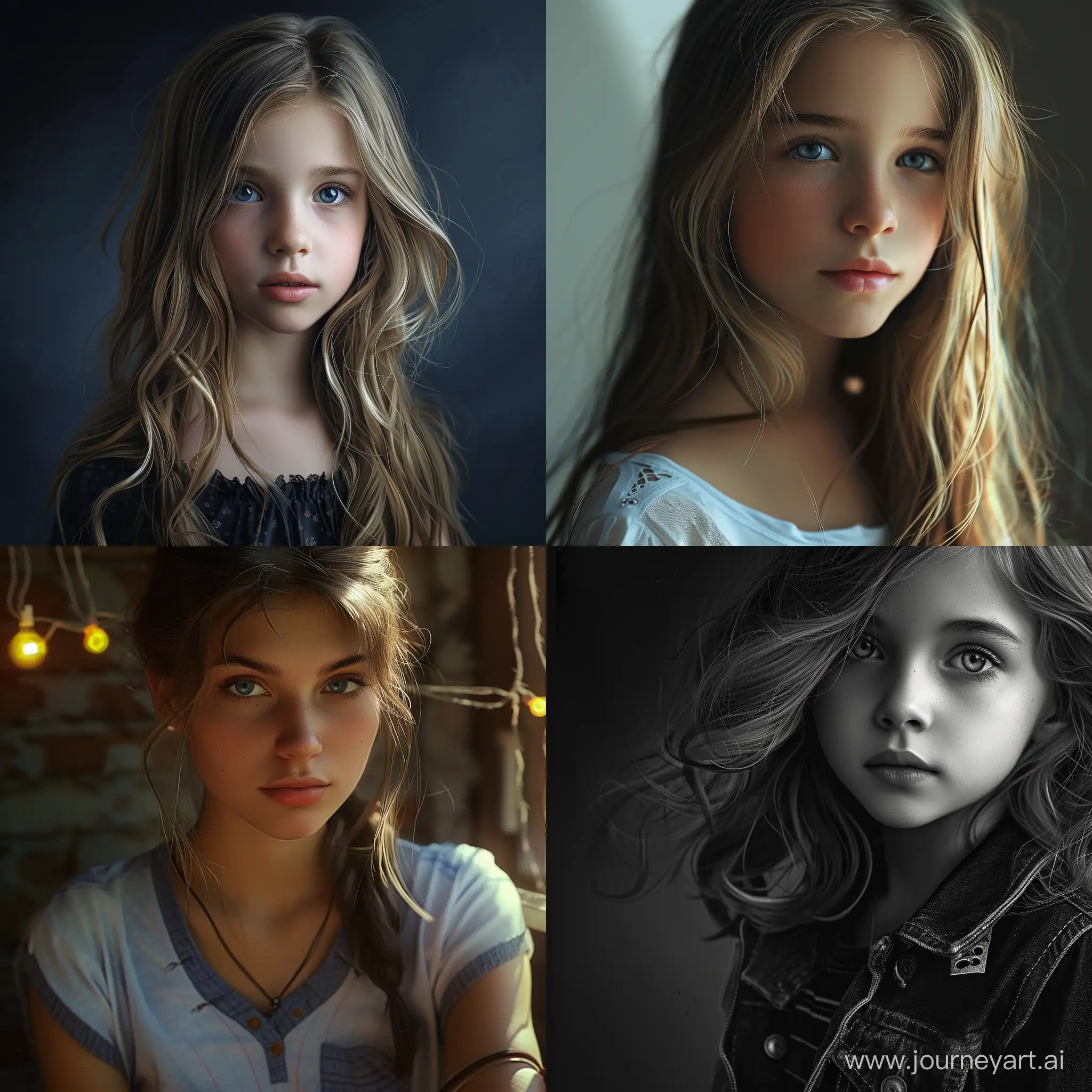 Photorealistic-Portrait-of-a-Girl-with-Vintage-Vibe