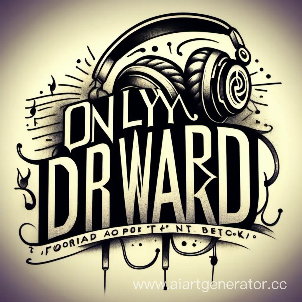 DJ-Wrist-Tattoo-Design-Embrace-Progress-with-Only-Forward-Not-a-Step-Back