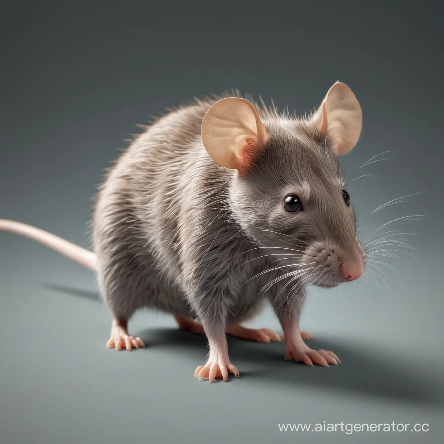Сгенерируй изображение крысы
