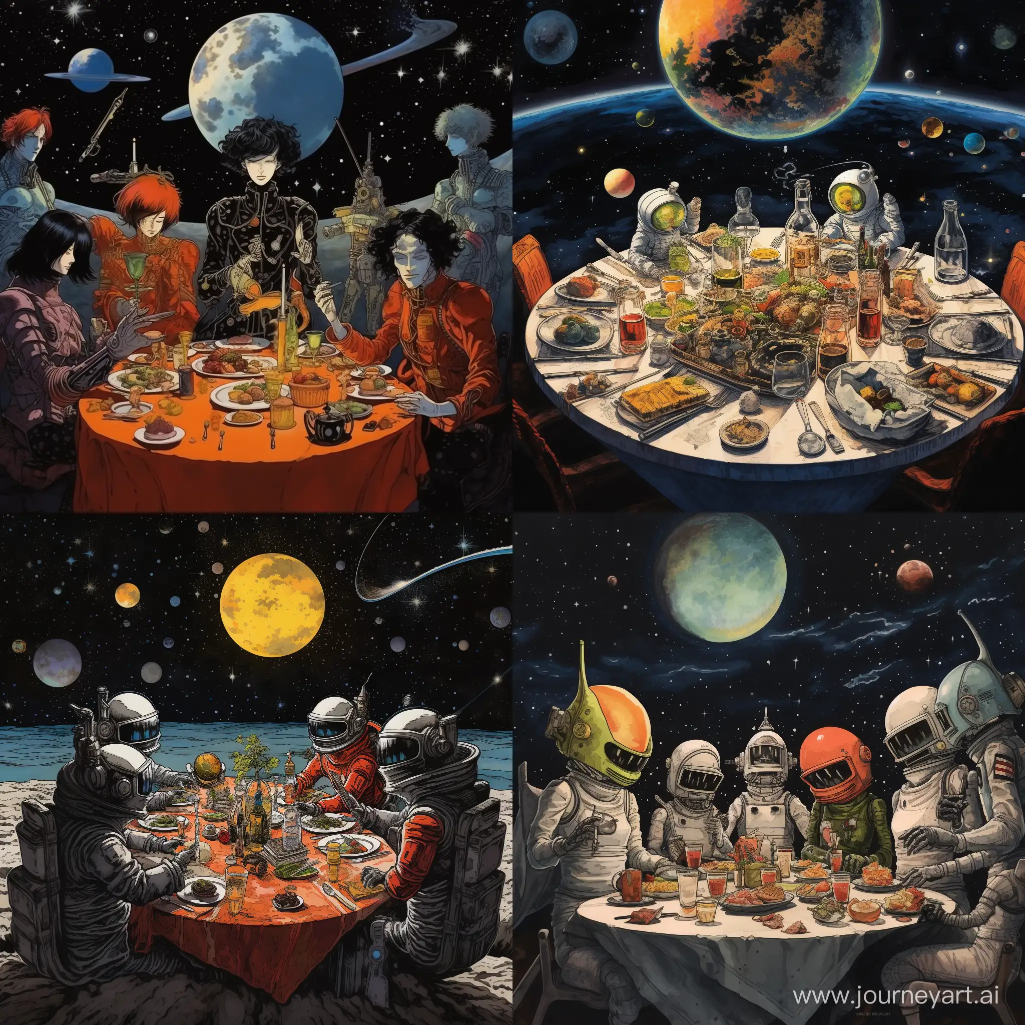 Celestial-Seder-Night-Outer-Space-Odyssey-in-Leiji-Matsumoto-Style