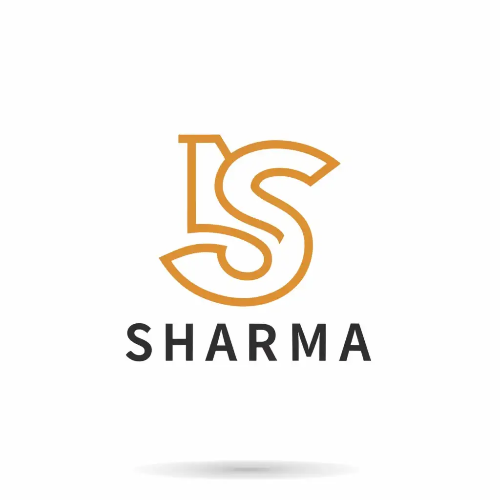 a logo design,with the text "Sharma", main symbol:S,Moderate,be used in Retail industry,clear background