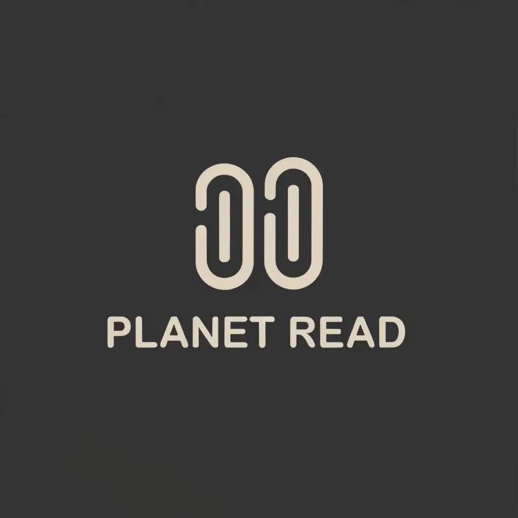 a logo design,with the text "Planet Read", main symbol:COLONS,Moderate,clear background