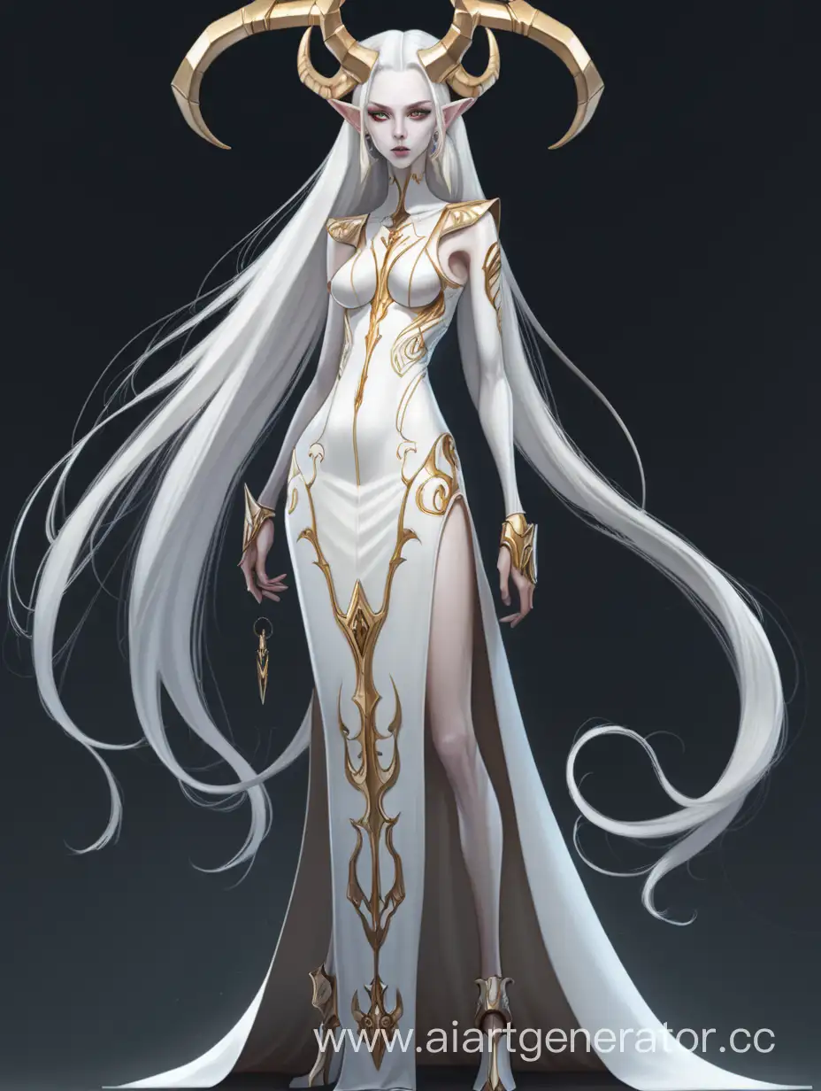 Ethereal-Cyberpunk-Demoness-in-Opulent-White-and-Gold-Attire