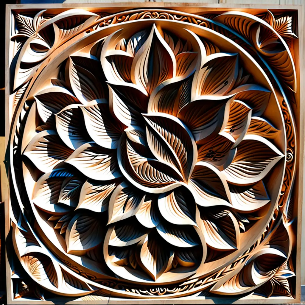 Exquisite MDF Carved Wall Panels as Stunning Wall Hangings