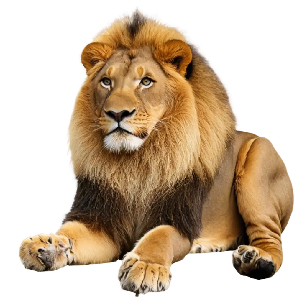 Lion-Imagery-in-HighQuality-PNG-Format-Capturing-the-Majesty-and-Versatility-of-the-King-of-Beasts