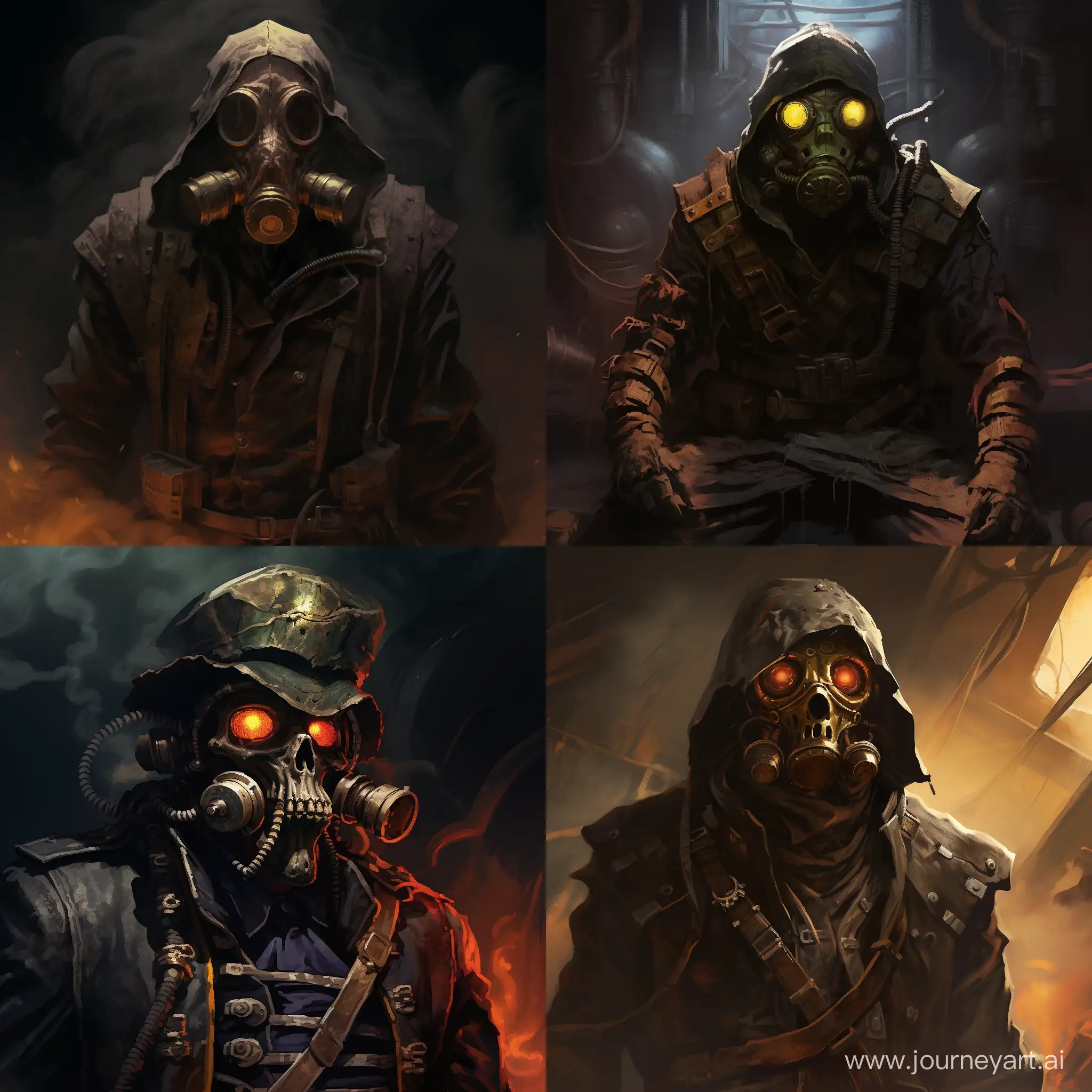 PostApocalyptic-Pirate-Wearing-Gas-Mask