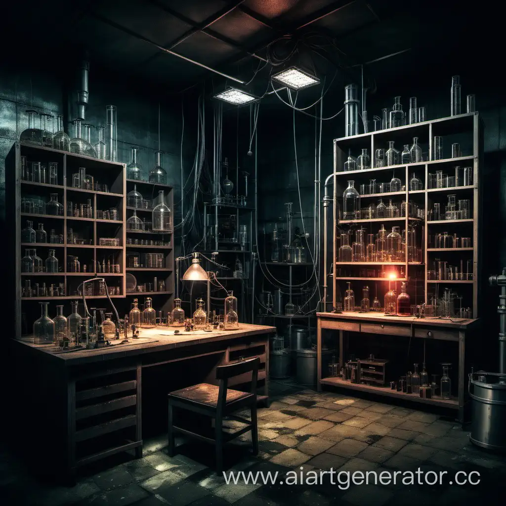 Mysterious-Secret-Laboratory-with-Scientific-Equipment-and-Experiments