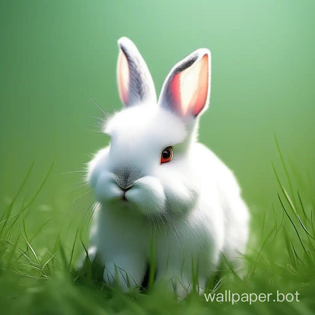 Adorable-Fluffy-Rabbit-in-a-Meadow