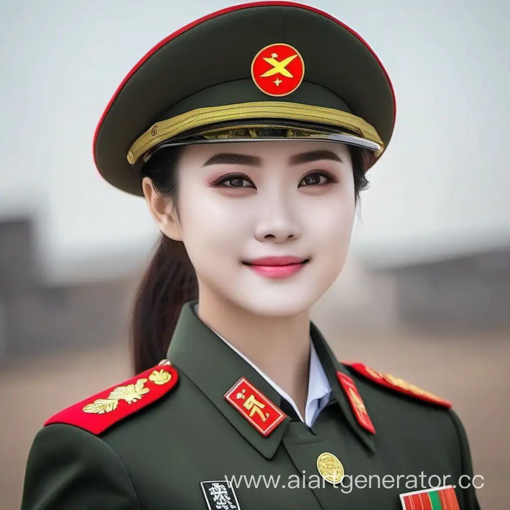 Elegant-PLA-Soldier-in-Stunning-Uniform
