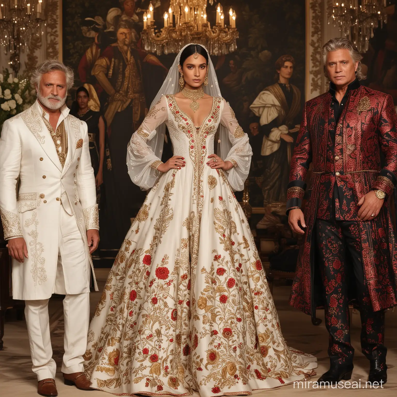 A collaboration between Rohit Bal and Ralph Lauren