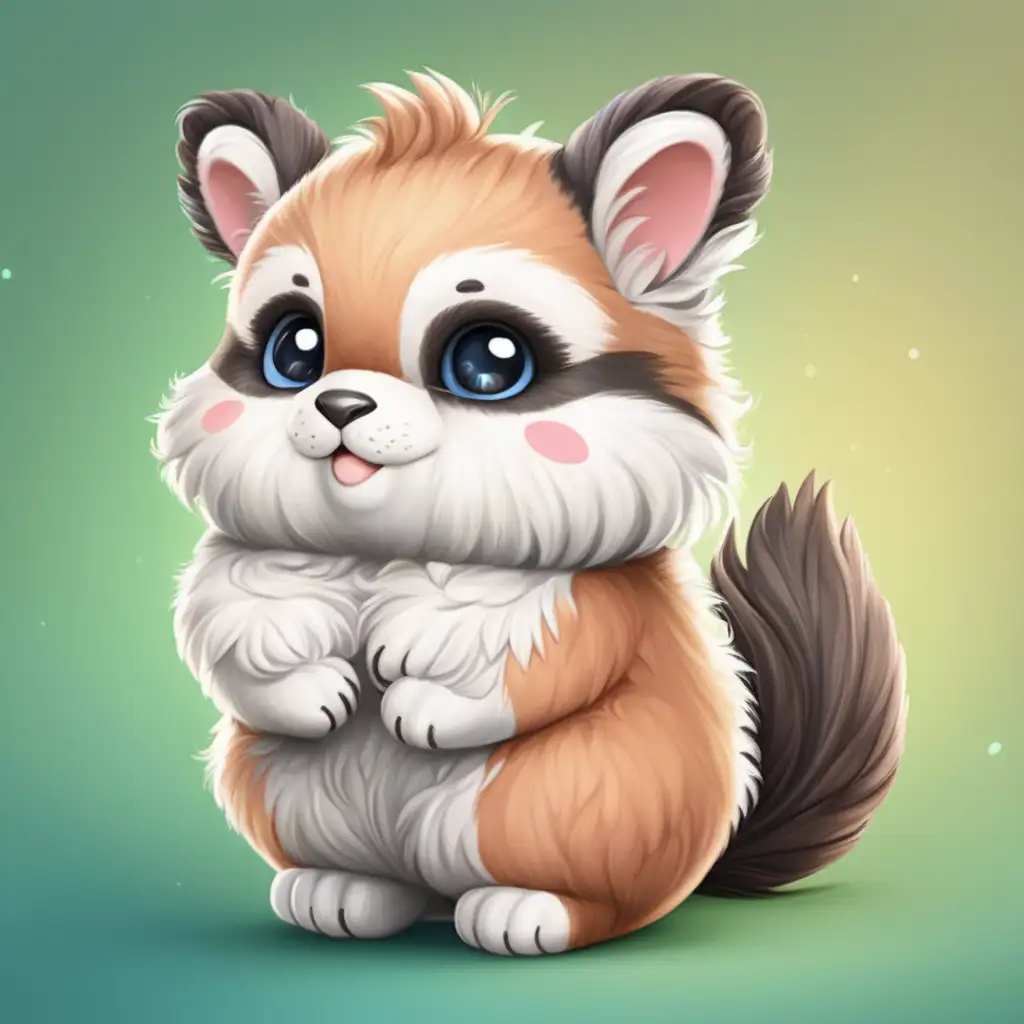 Adorable Animal Portrait Charming Profile Picture Illustration