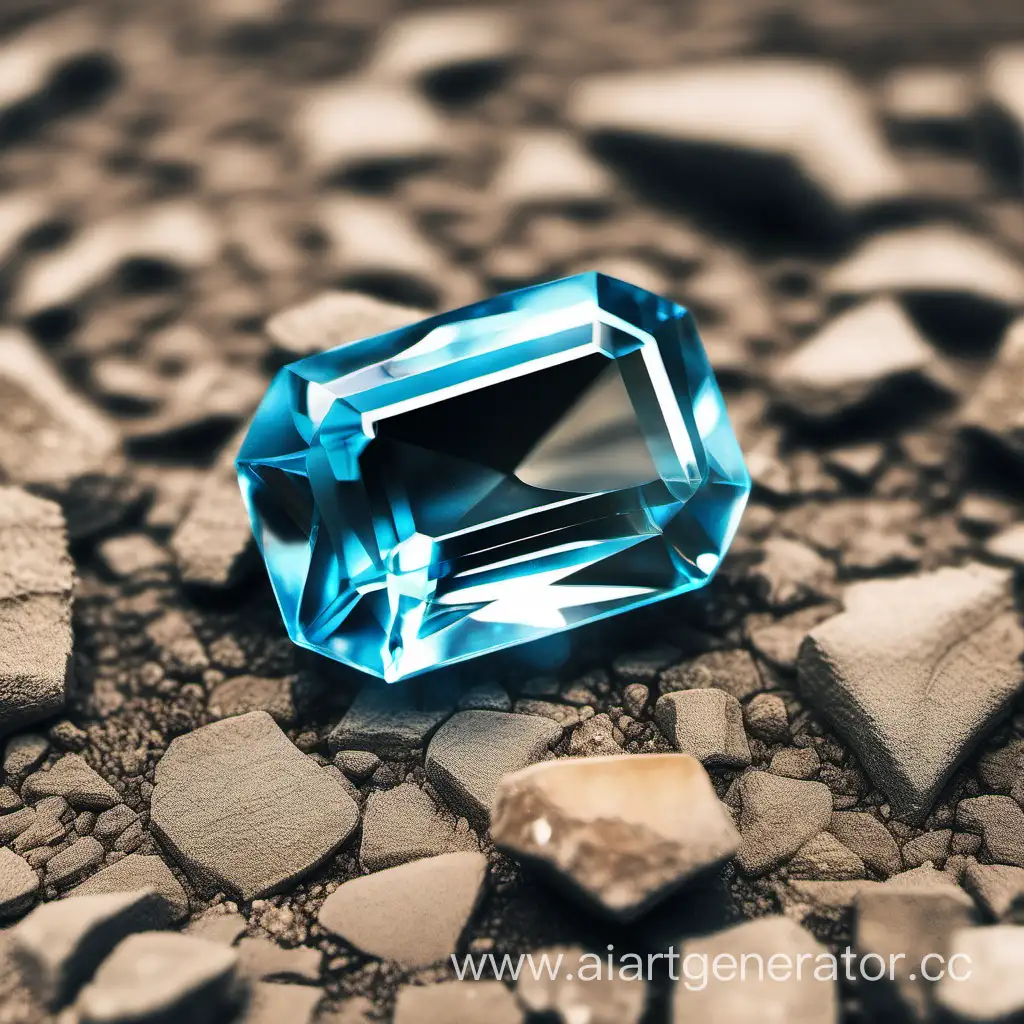 Sparkling-Topaz-Stone-on-Natural-Ground-Precious-Gemstone-Discovery