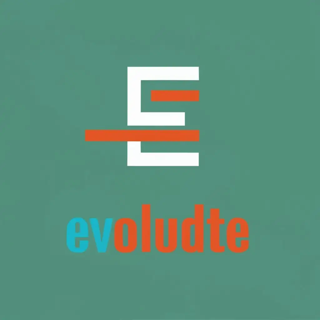 LOGO-Design-For-EVOludte-Innovative-Typography-with-Underfloor-Heating-Theme