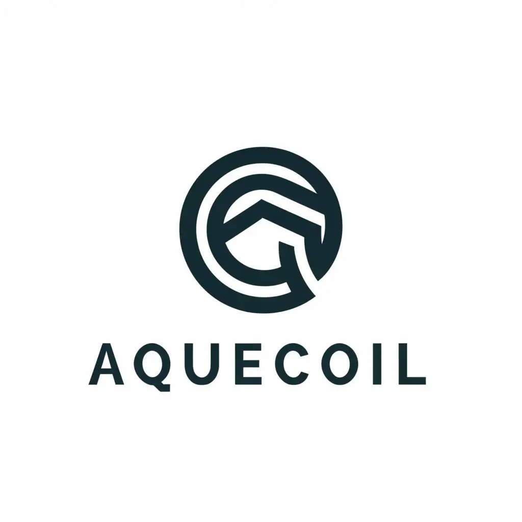 LOGO-Design-For-AQUECOIL-Elegant-Bold-and-Playful-SliderInspired-Emblem-on-Clear-Background