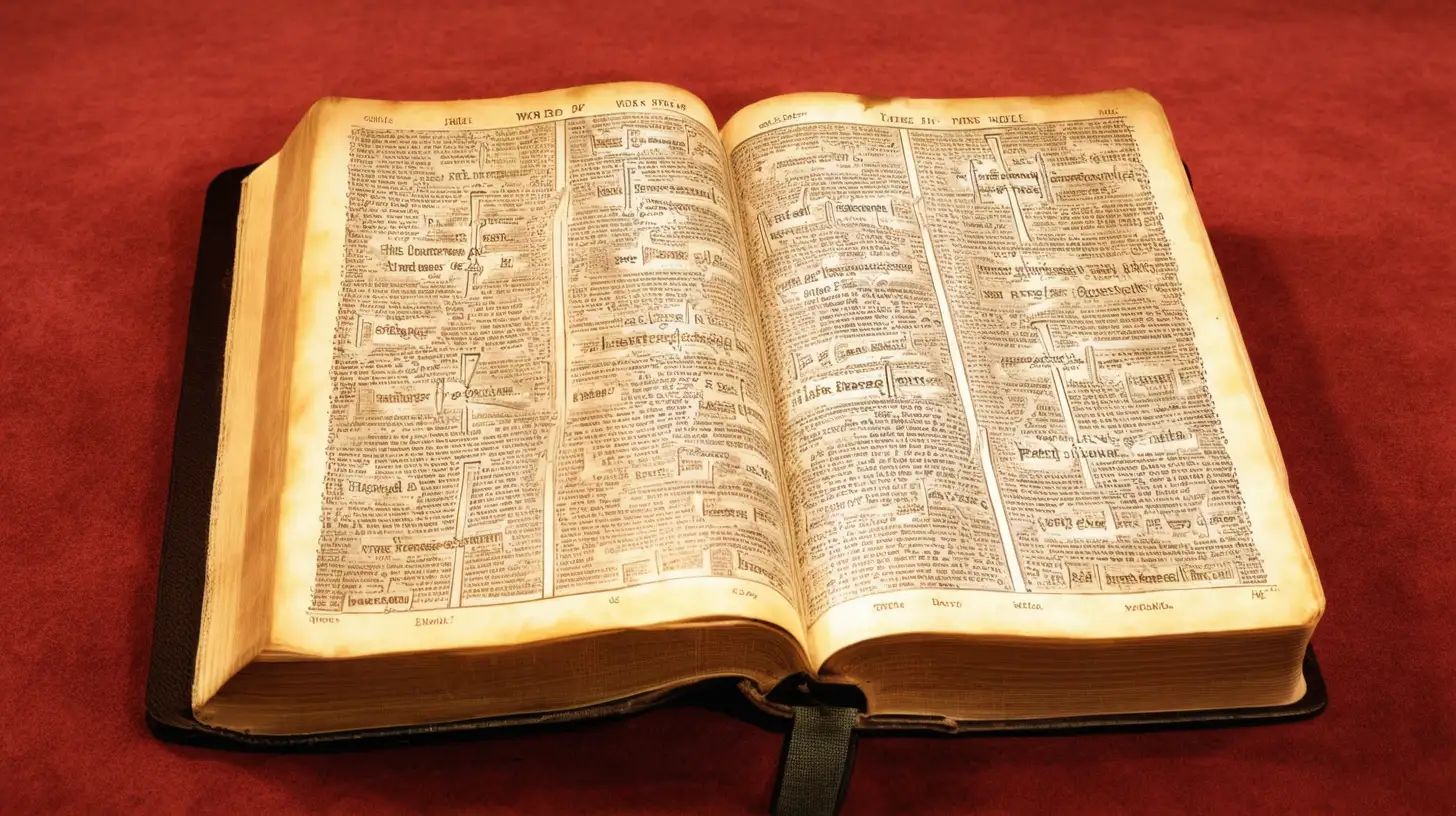 Imagen que muestra una biblia la palabra de Dios, que es útil para enseñar, para redargüir, para corregir, para instruir en justicia,