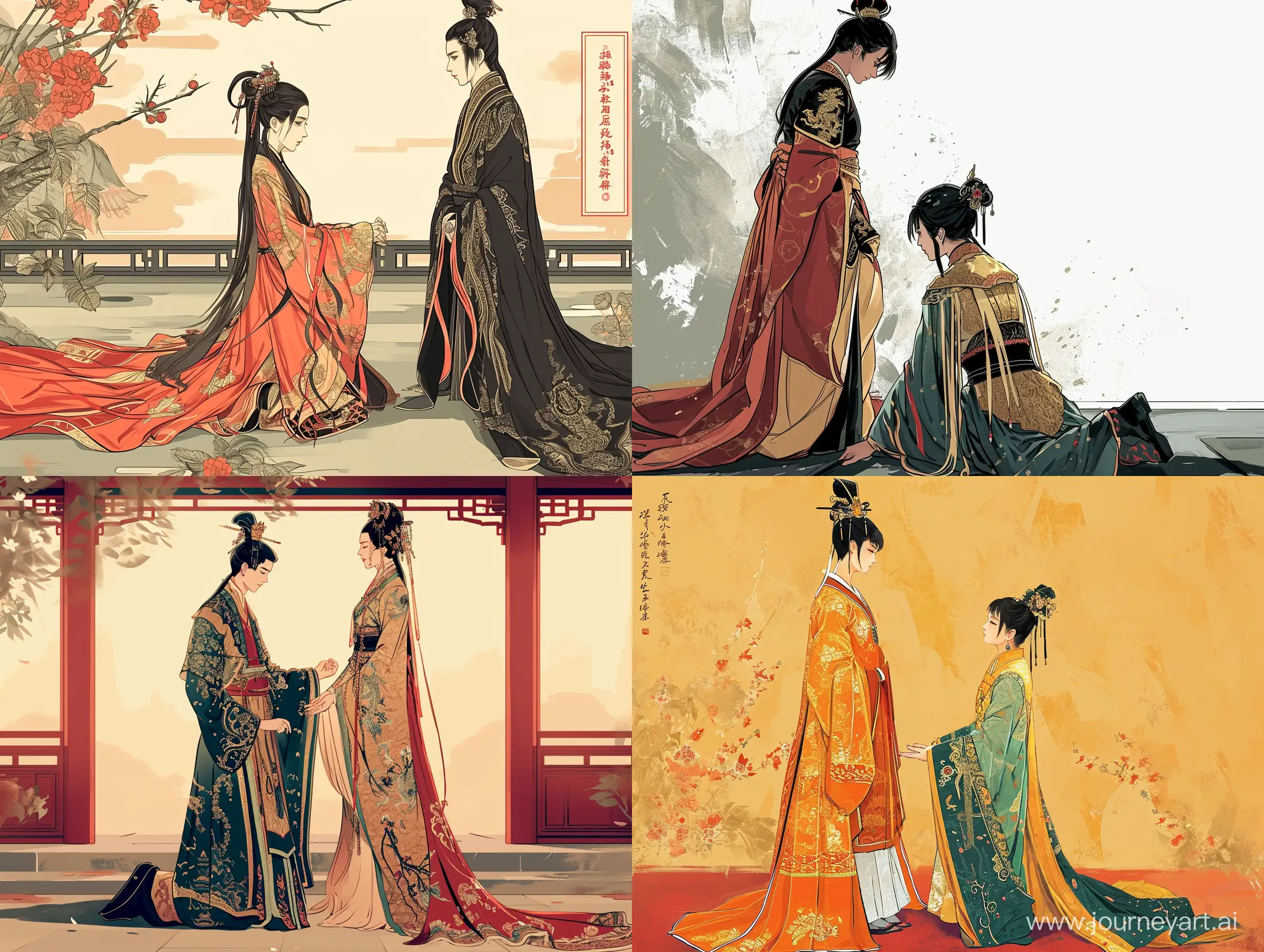 Young-Emperors-Sublime-Obeisance-to-Empress-Dowager-in-Magnificent-Ancient-Attire