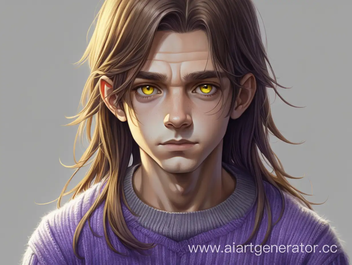 Captivating-Portrait-of-a-Boy-with-Striking-Purple-Eyes-in-Gray-Sweater