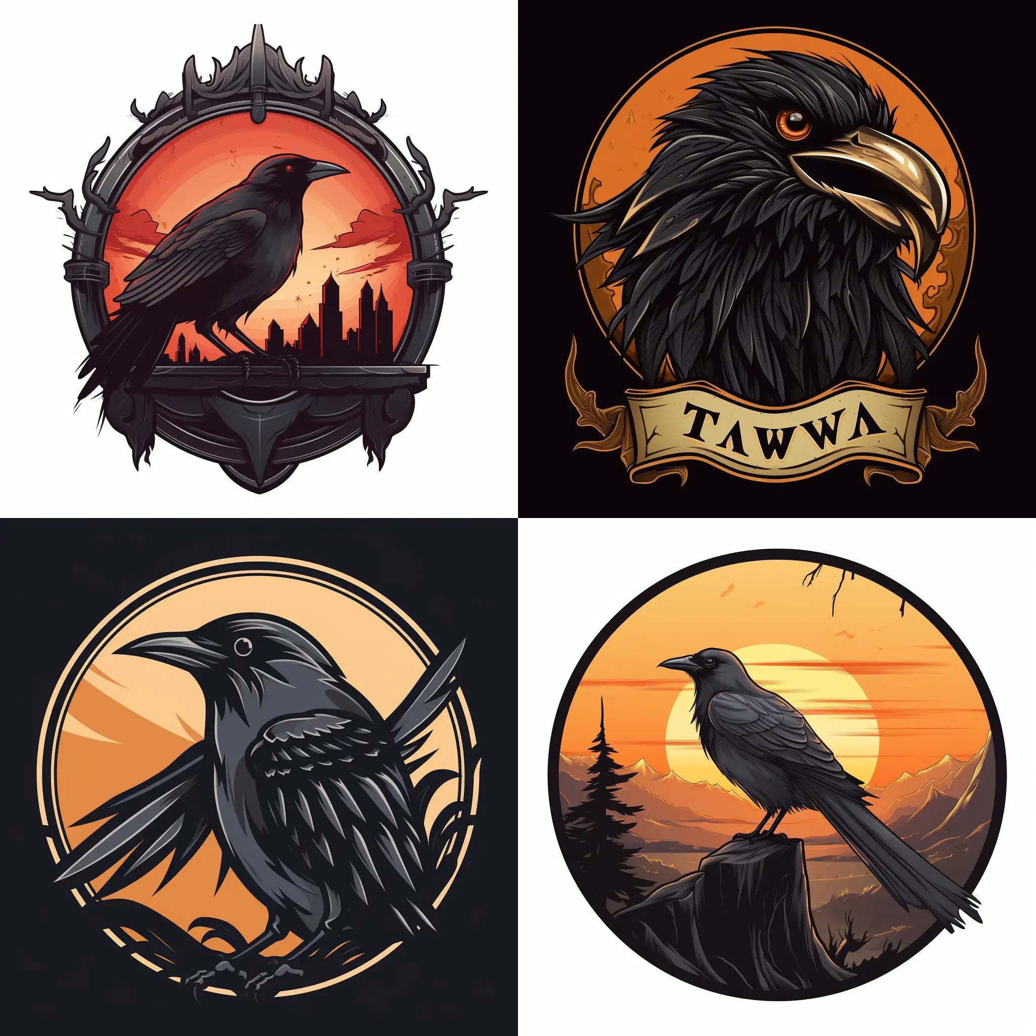 Strategic-Crow-Vector-Logo-for-Tabletop-Gaming