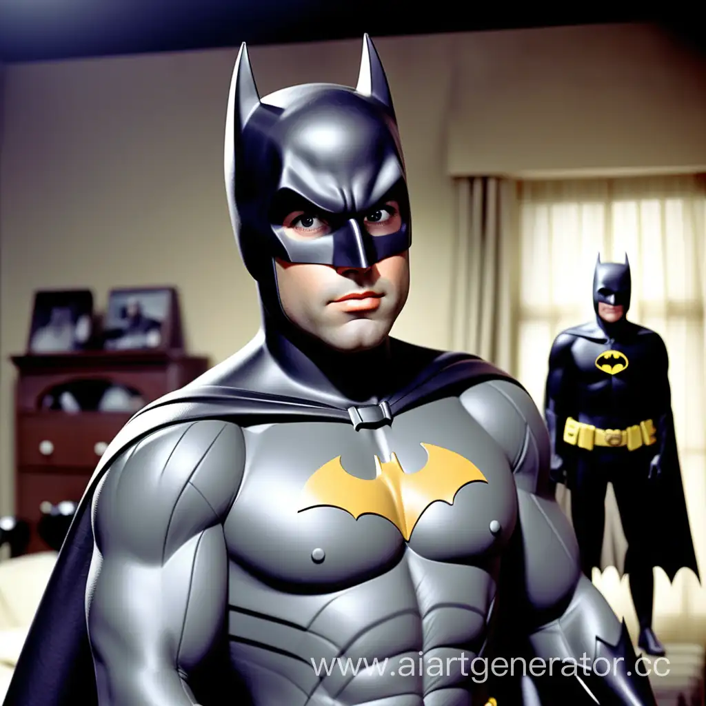 Ben-Affleck-as-Batman-in-Retro-1966-Style-Costume-and-Setting