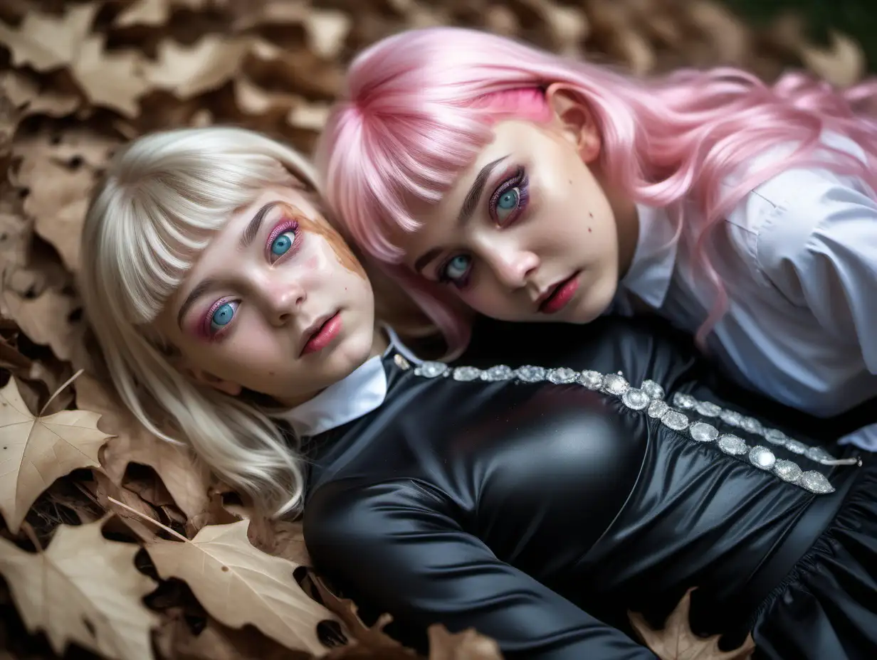 vue de coté,  hyperréaliste d'une Petite Fille   lying in the dead leaves.wearing shoolgirl uniform,
slim, hourglass figure, pink round wig with fringe, ruined makeup,  , facing viewer, HDR, pink hair,lying in the dead leaves.
 photo of two gothic  little girls russian wearing satin maid costume, full body shot,   , on floor, redlips,fake eyelashes. focus legs

shot with Nikon AF-S DX NIKKOR 35mm f/1.8G Lens
back view in the street front store looking glass.

blond little girl child 8 year old,clear eyes  smile  wearing   tights with older sister 
nordic model, diffused light
elle porte un collier de diamants et des collants en cellophane transparents.
Wet. white satin skirt.  makeup flow.
porte une robe transparente en cellophane,  black skirtsuit  et des hauts talons 

stiletto, lot of wind in dress and hair latex  bra, des passants derrières elles 

avec sa grande soeur, wearing   satin  shirt , cellophane black tights, [Highly Detailed] , 

above angle, cellophane pantyhose with high heels stiletto 
look sad, make-up flow

10 years old girl very attractive face, detailed eyes, slim body, dark eye 

shadow, messy blonde hair, wearing a latex long sleeve crop top and a warm 

winter beanie, close up, bokeh background, soft light on face, rim lighting, 

facing away from camera, looking back over her shoulder, photorealistic, very 

high detail, extra wide photo, aerial photo

detailed face and eyes, thin eyebrows, natural skin texture, highly detailed 

skin, textured skin, oiled shiny skin,skin blemish, moles, imperfect skin,intricate skin details, visible skin detail, detailed skin texture, mascara,skin pores, light freckles, skin fuzz,blush,goosebumps, translucent skin, minor skin 
imperfections, wrinkles, brown spots, whiteheads, [blackheads],  ,  , beauty spot, skin fuzz detailed eyes, round iris, light reflections in her eye, visible cornea, highly detailed iris, tiny blood vessels in the eye, remarkable detailed 
--v 6
