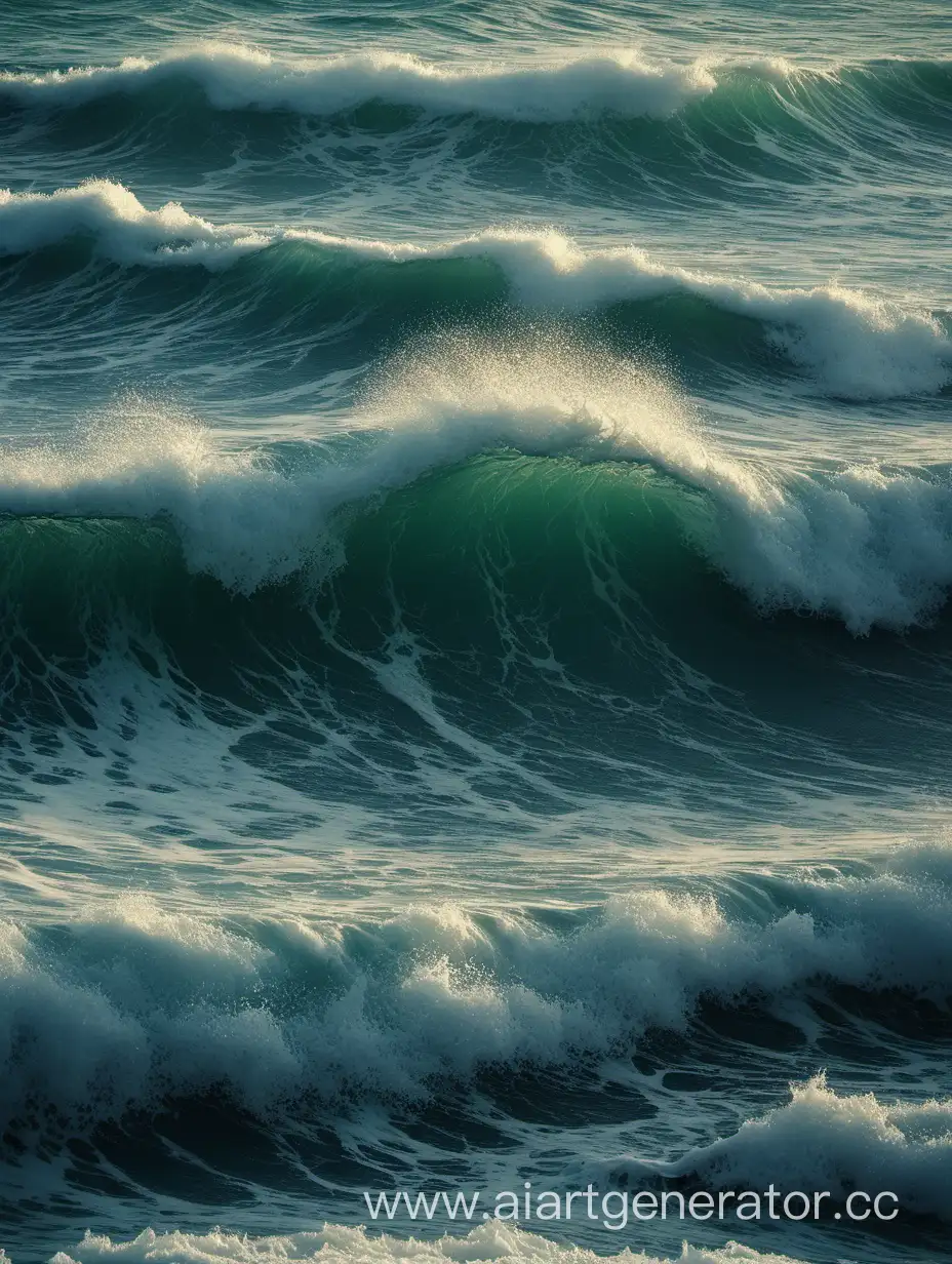 Mesmerizing-Ocean-Waves-Crashing-on-the-Shore