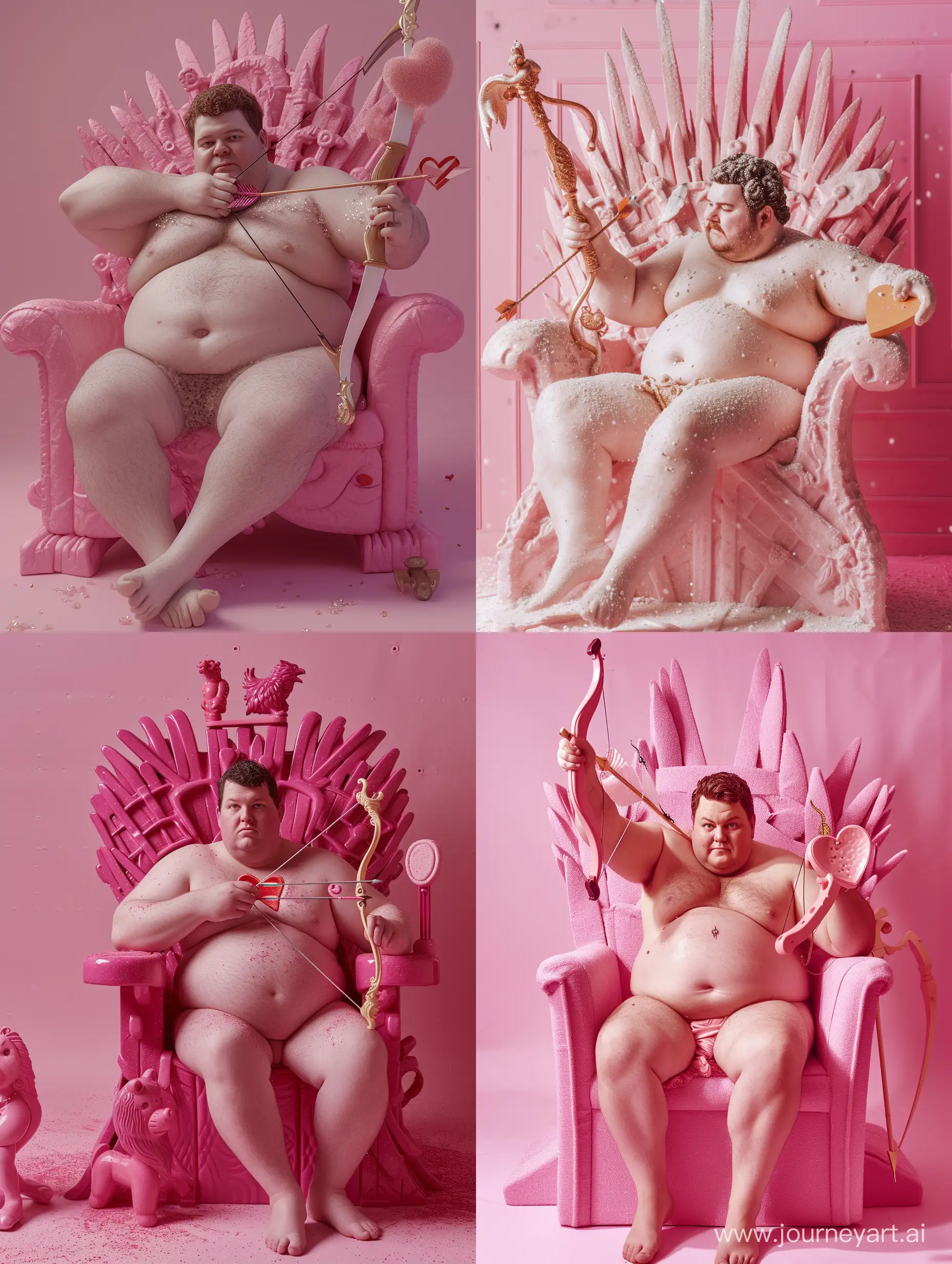 Chubby-Cupid-on-a-Pink-Throne-with-Heart-Arrow-and-Toy-Bow