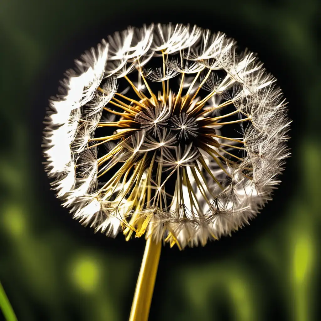 The Dandelion makes the only flower representing three celestial bodies during different phases of its life cycle – sun, moon, stars.









