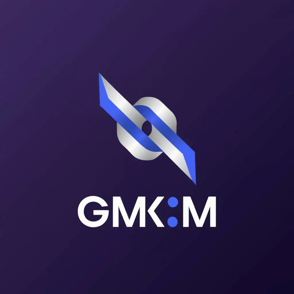 a logo design,with the text "GMKM", main symbol:normal,Moderate,be used in Finance industry,clear background