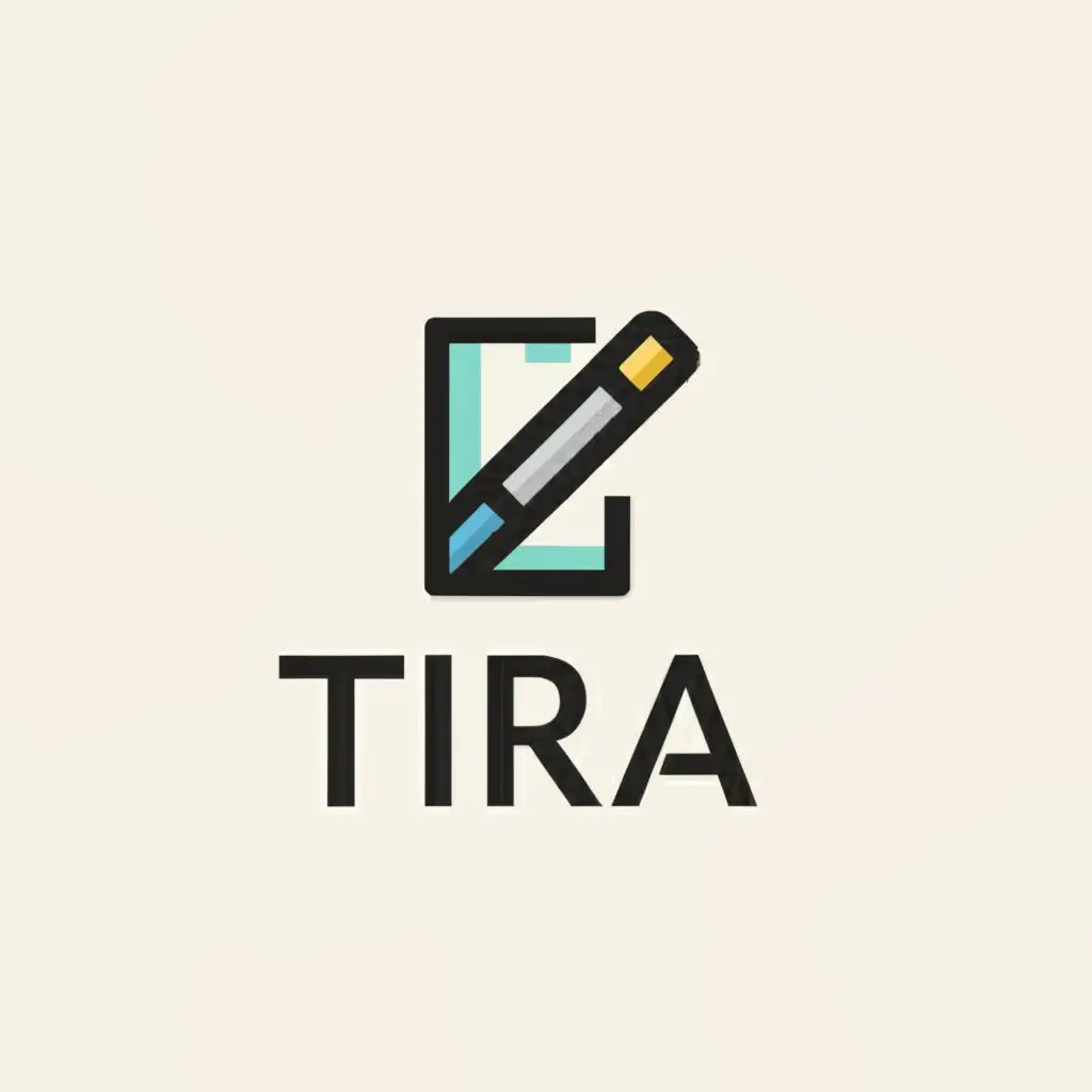 a logo design,with the text "TiRA", main symbol:Professional,Moderate,be used in Education industry,clear background