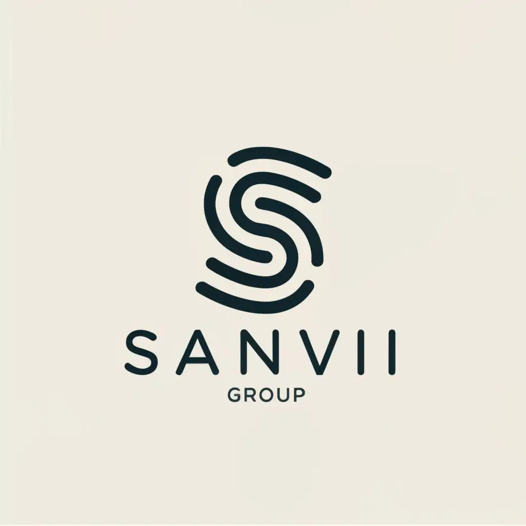 a logo design,with the text "SANVI GROUP", main symbol:ANYTHING,Moderate,clear background