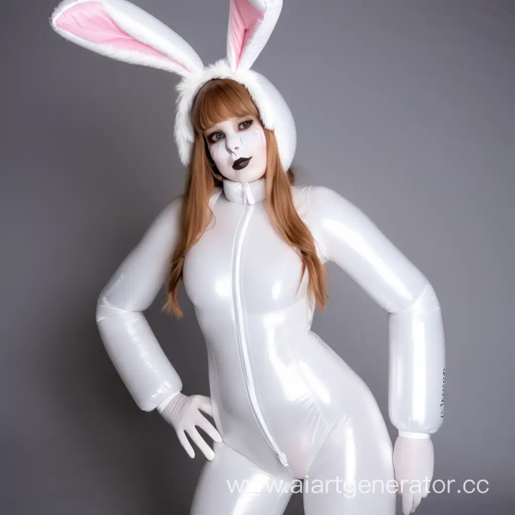 Latex-Furry-Rabbit-Girl-in-Inflatable-Rabbit-Costume