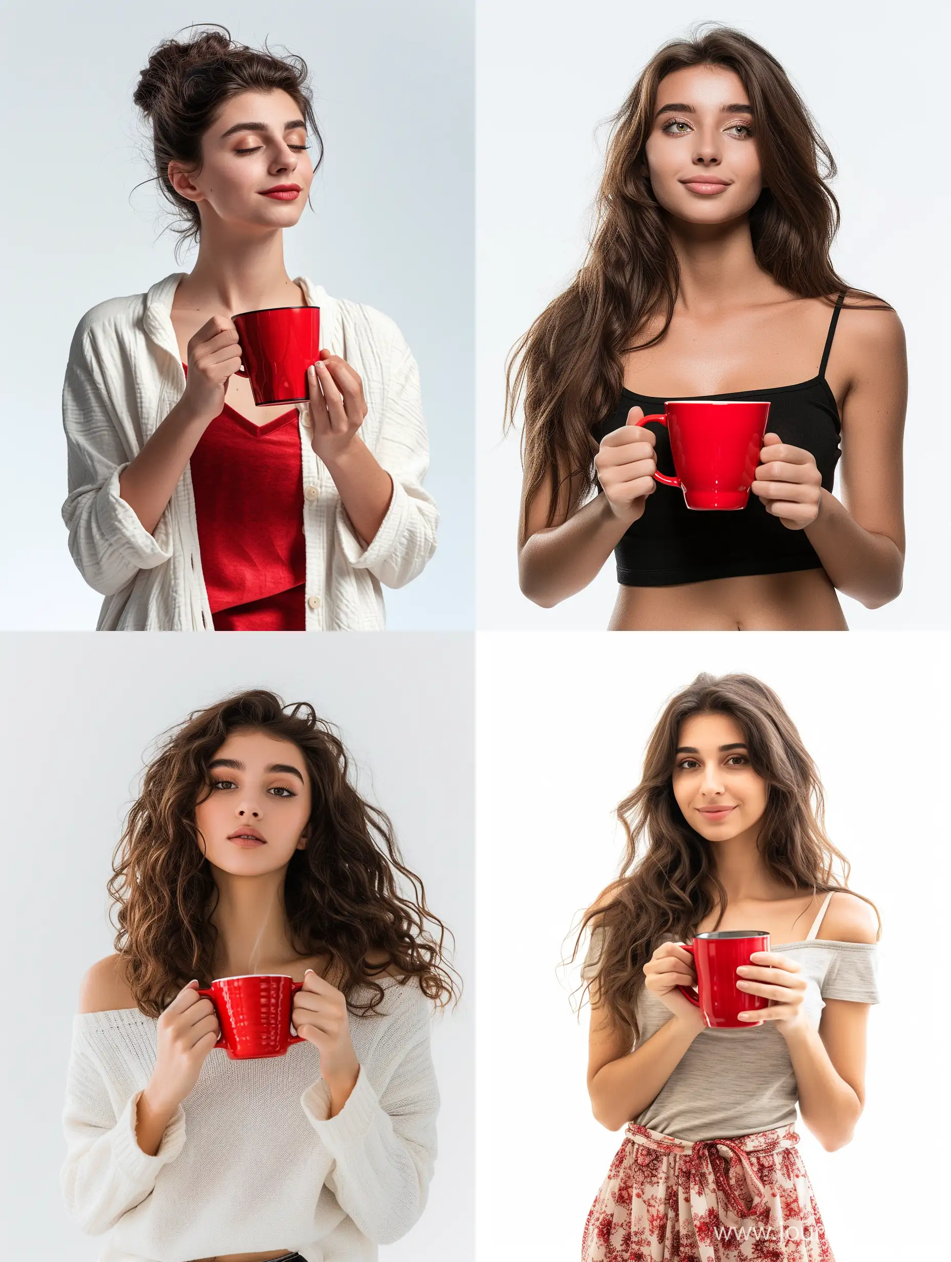 Stylish-Italian-Woman-with-Red-Coffee-Mug-Canon-EOS-R6-Mark-II-Photography