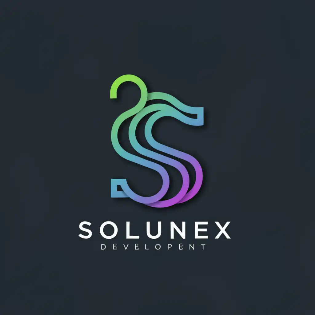 LOGO-Design-For-Solunex-Development-Bold-S-Symbol-with-Clear-Background