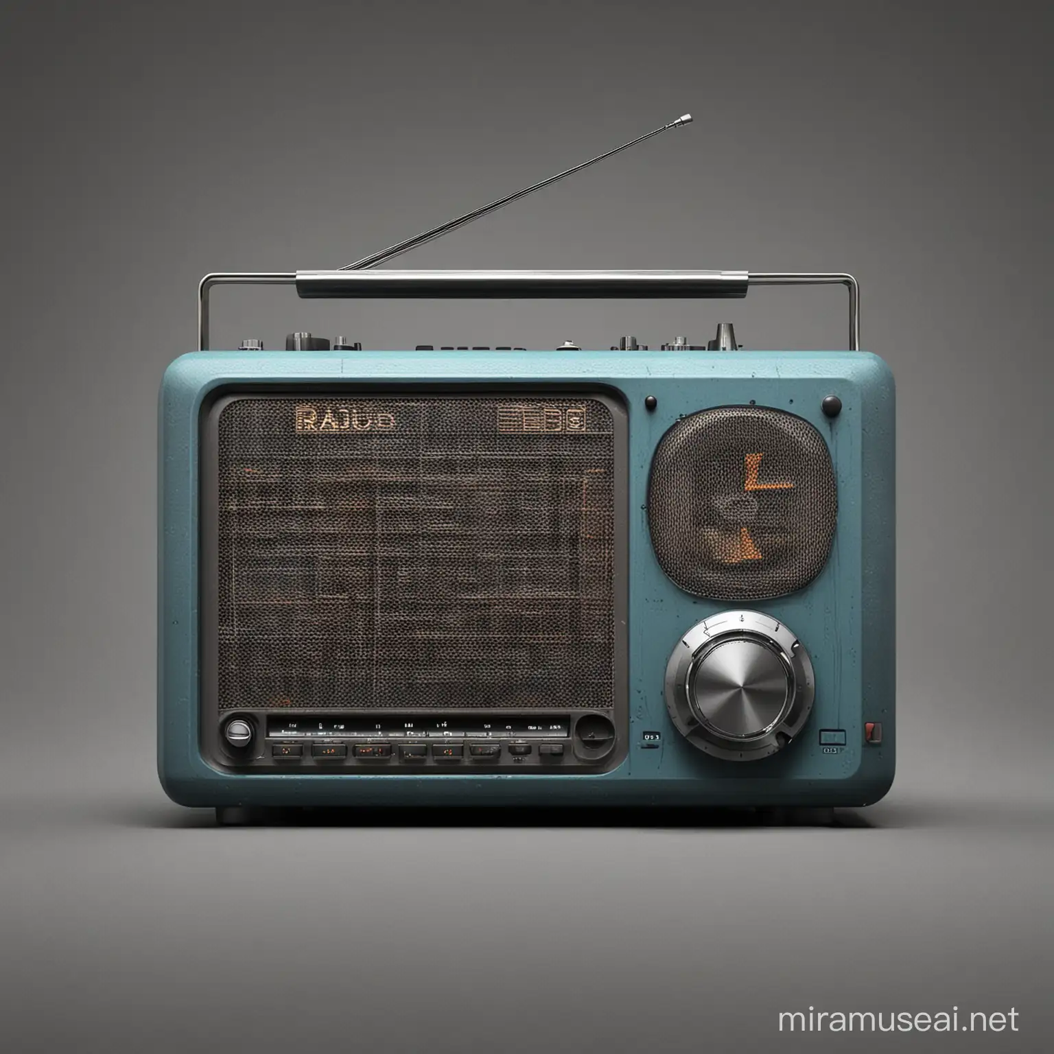 create a image of radio
