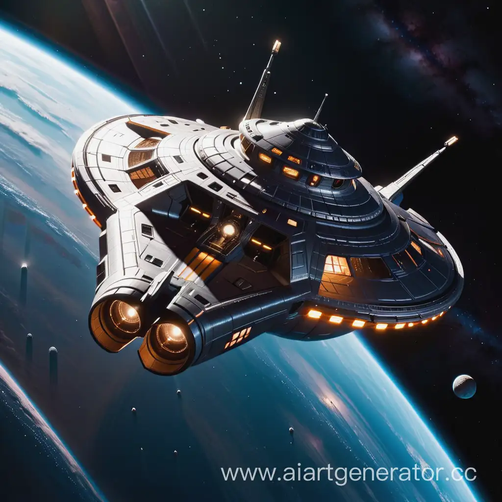 Futuristic-Spaceship-Exploration-in-Deep-Space