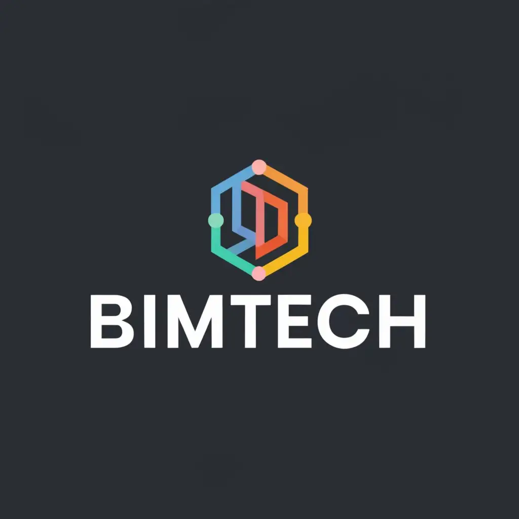 a logo design,with the text "Bimtech", main symbol:Laser,Minimalistic,be used in Technology industry,clear background